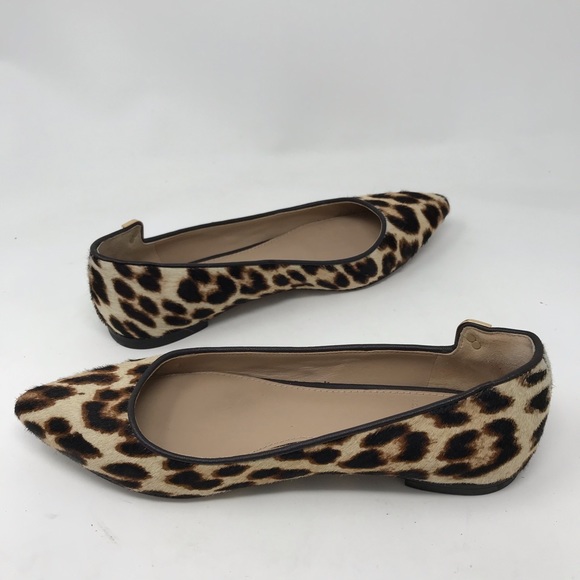 Tory Burch Elizabeth Point Toe Ballet Flats Shoes - Picture 8 of 8